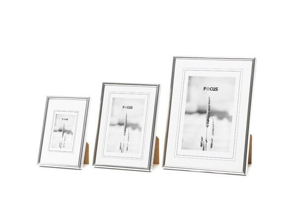 Galeria Ramme 40x50 Sølv Enkel og stilren ramme med glass 